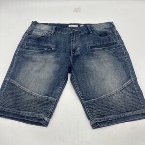 Guess Jeans Denim Shorts Men's Size 38 Blue Relaxed Fit Y2K Pocket Vintage